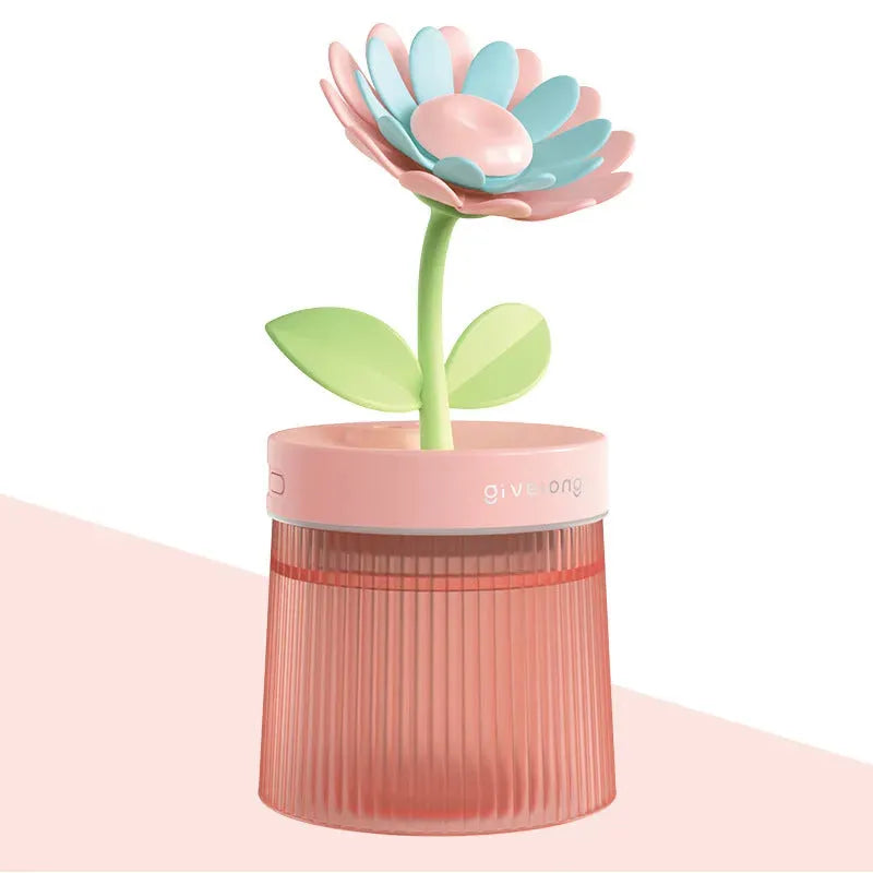 Flower Air Humidifier Small Night Lamp Usb - Bellarte Enchanté Flower Air Humidifier Small Night Lamp Usb